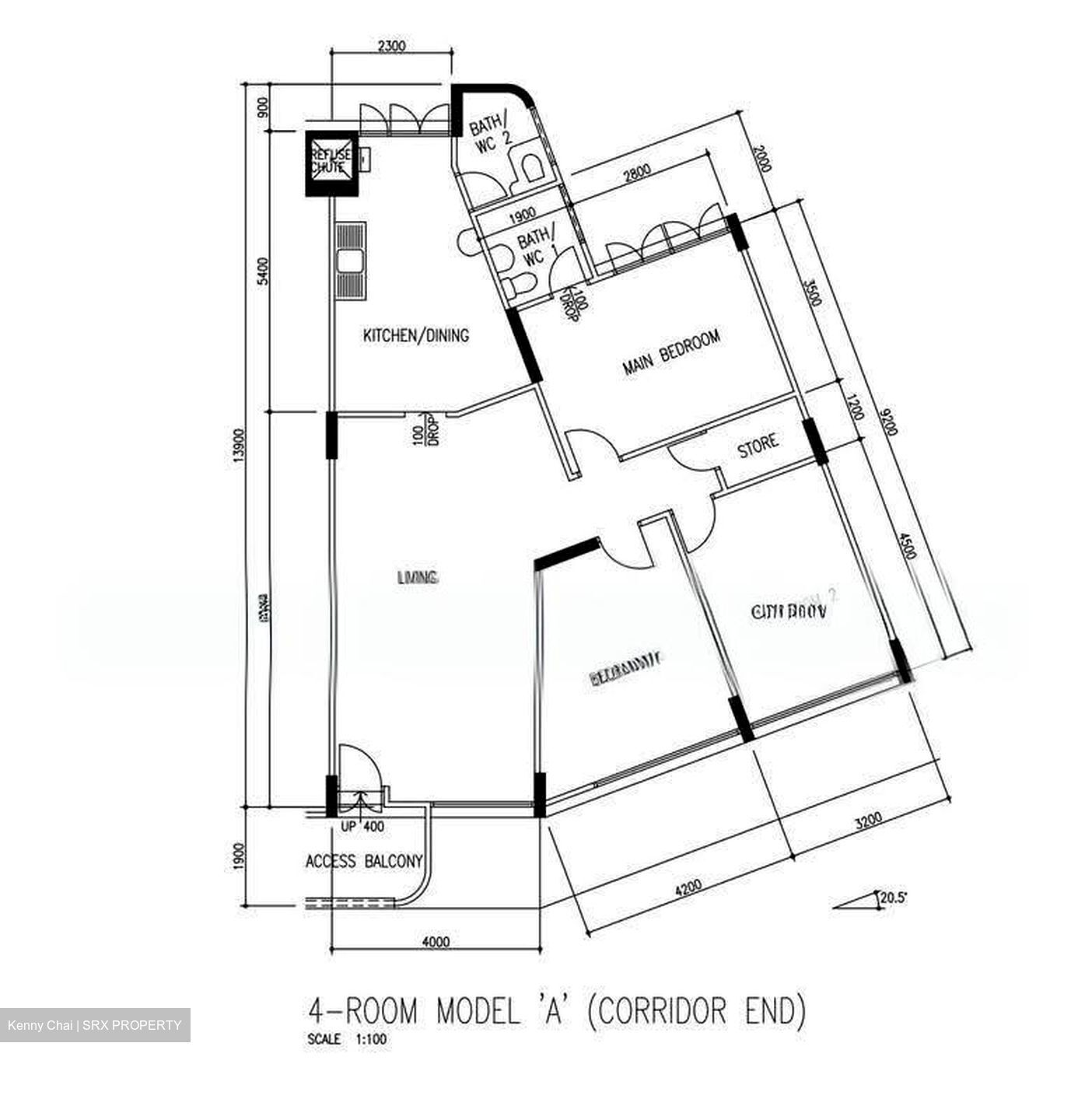 Blk 304 Hougang Avenue 5 (Hougang), HDB 4 Rooms #639950481